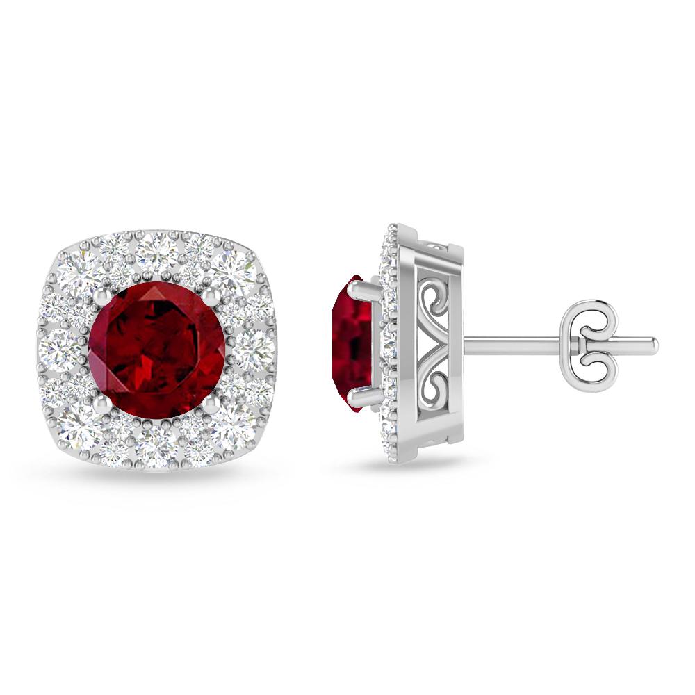 White Gold - Garnet