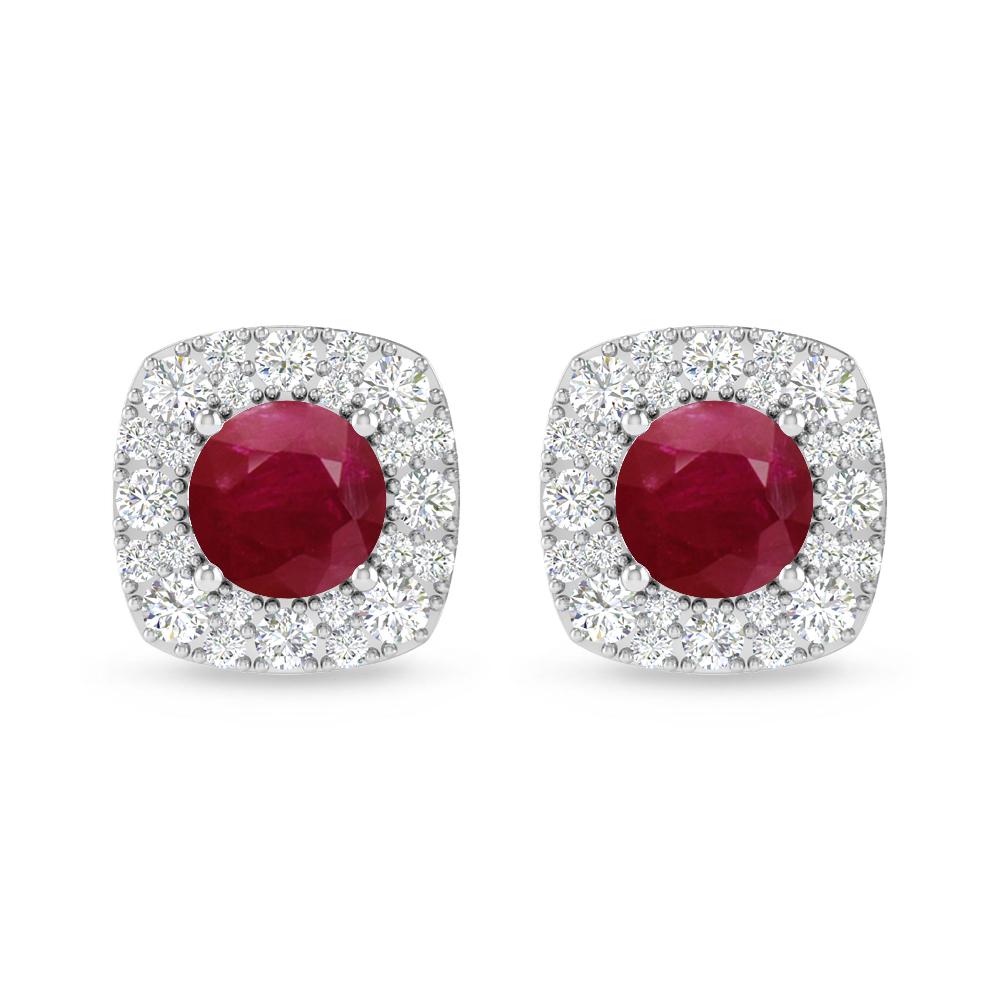 White Gold - Ruby