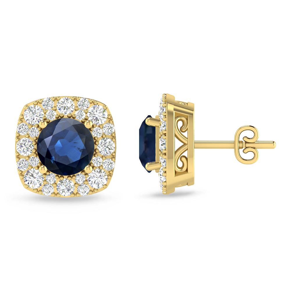 Yellow Gold - Sapphire