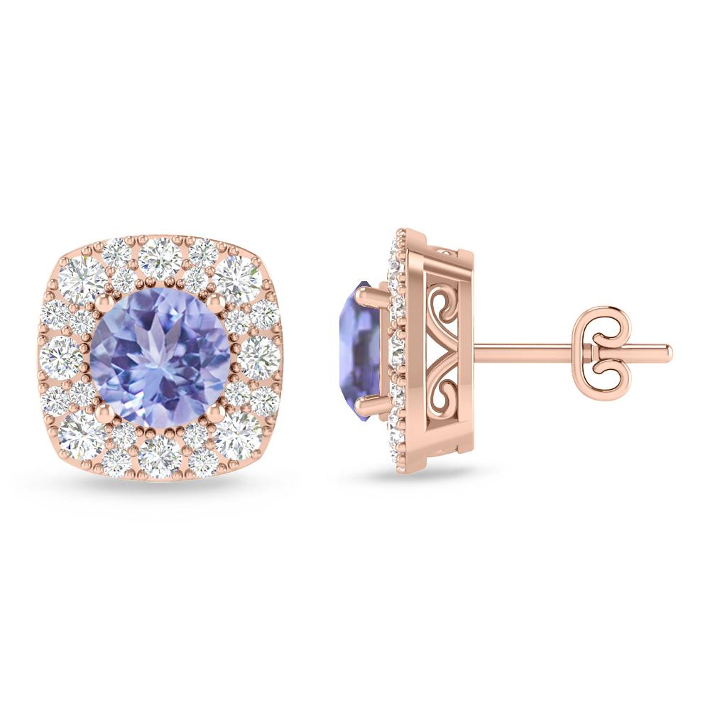 Rose Gold - Tanzanite