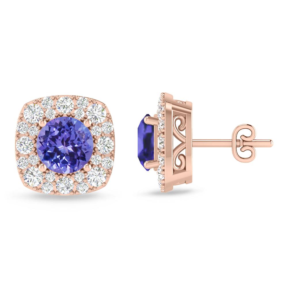 Rose Gold - Tanzanite