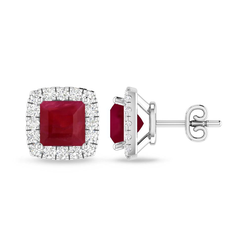 White Gold - Ruby