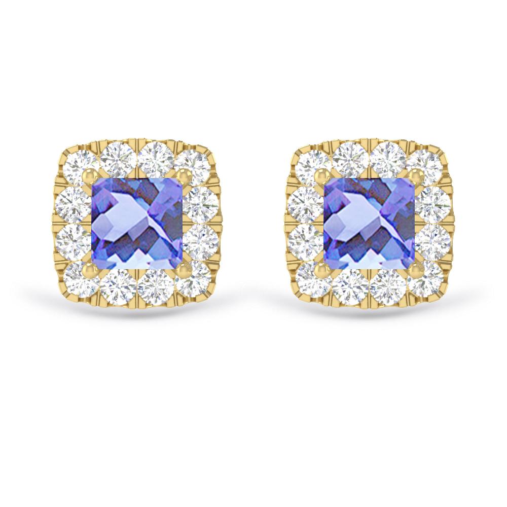 Yellow Gold - Tanzanite