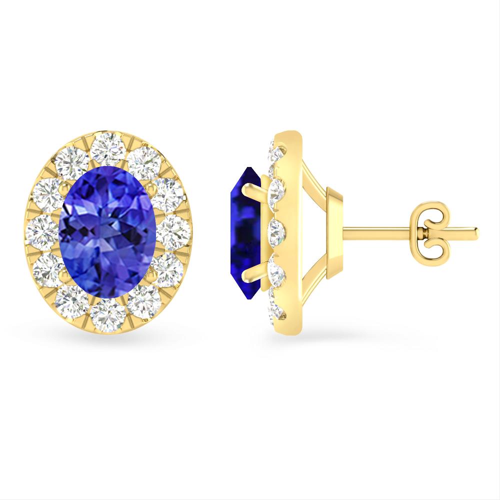 Yellow Gold - Tanzanite