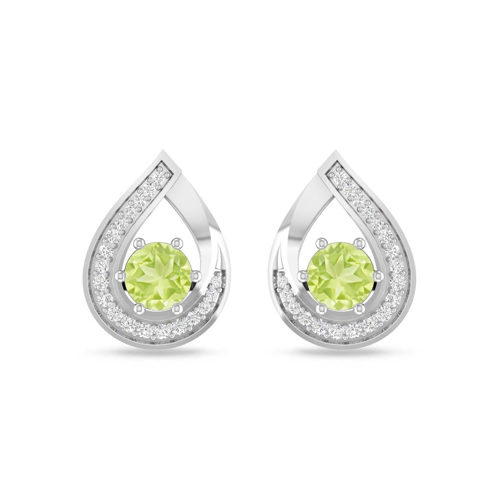 White Gold - Peridot