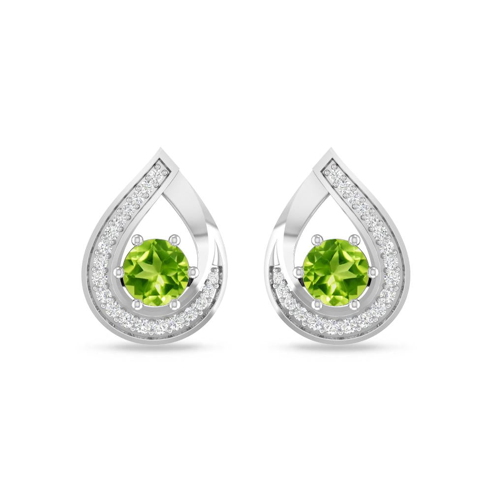 White Gold - Peridot