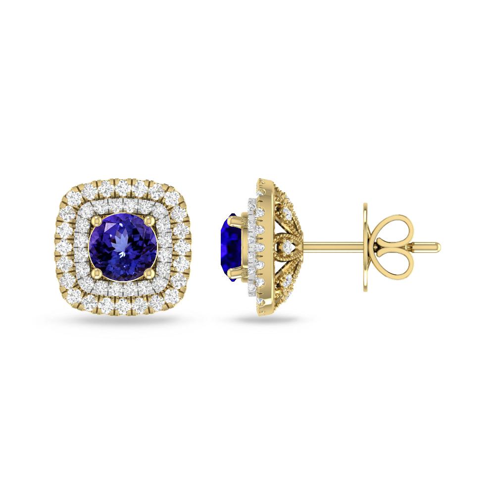 Yellow Gold - Tanzanite