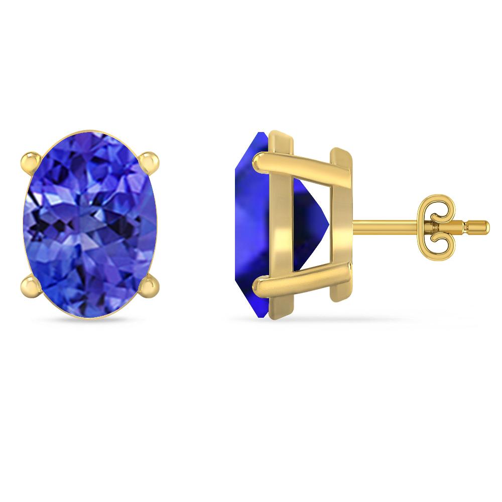 Yellow Gold - Tanzanite
