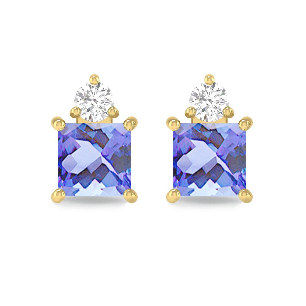 Yellow Gold - Tanzanite