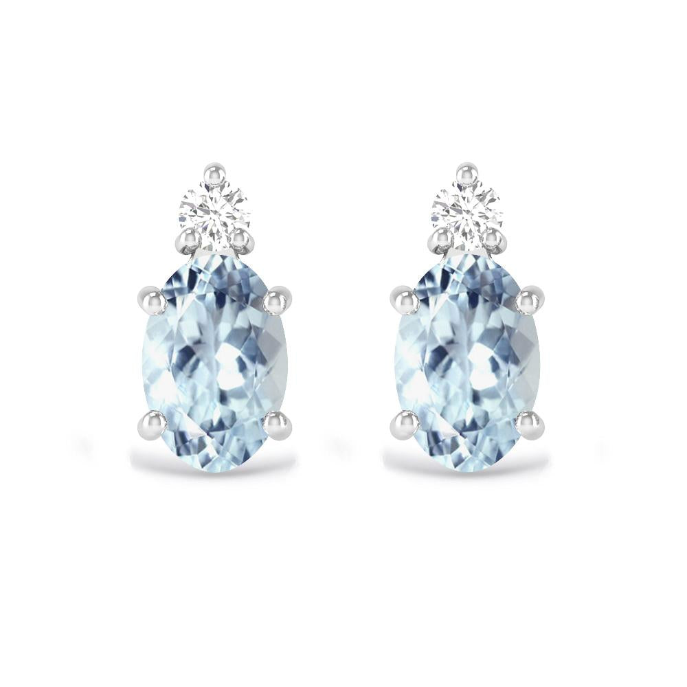 White Gold - Aquamarine
