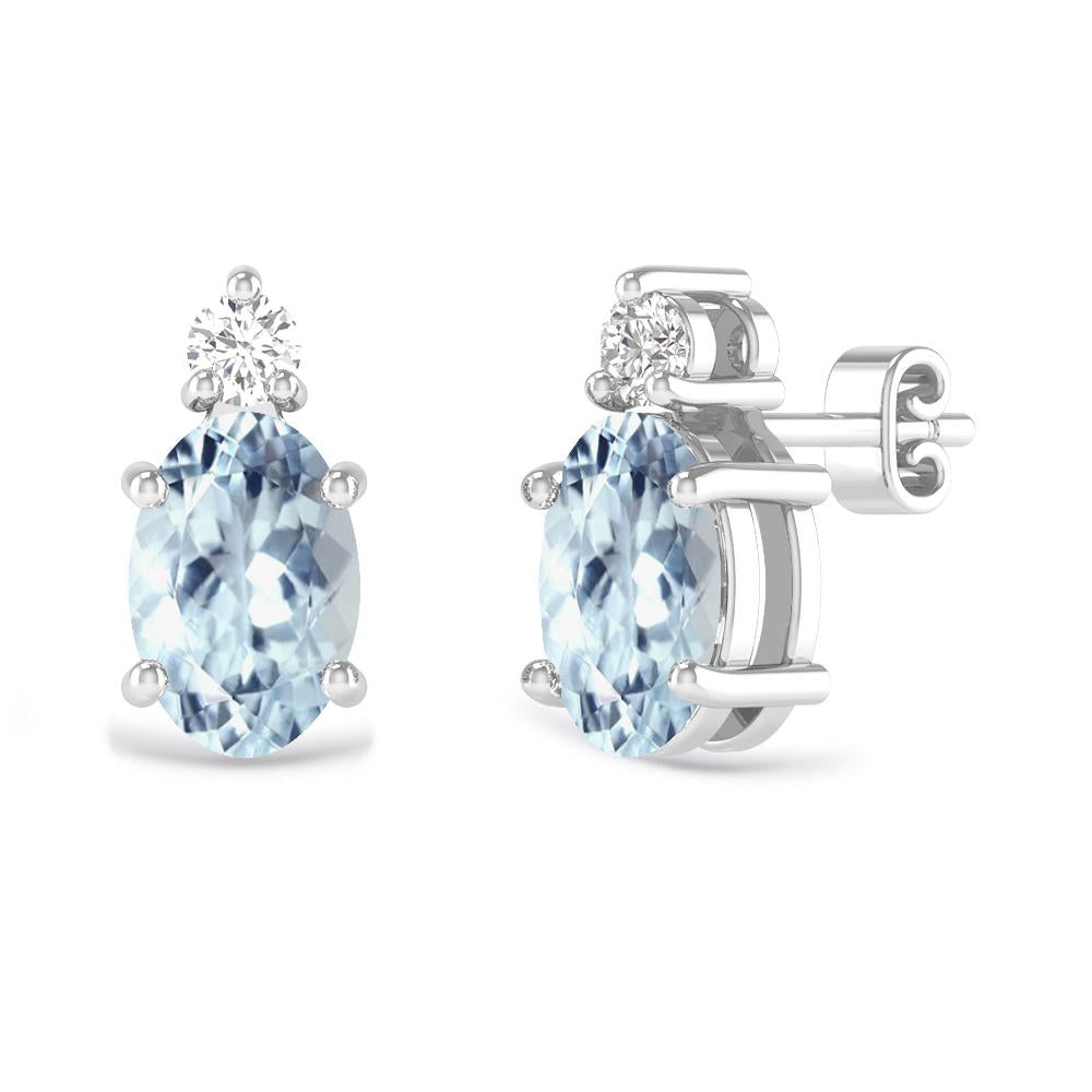 White Gold - Aquamarine