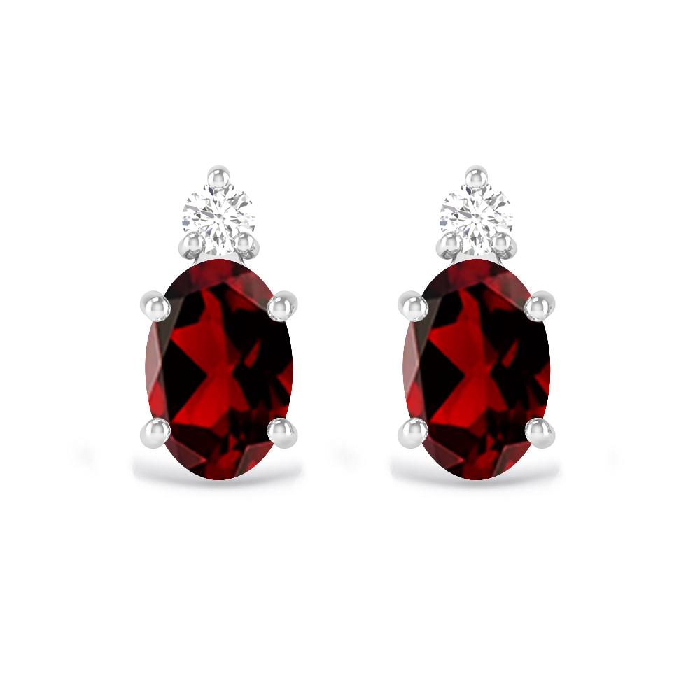 White Gold - Garnet