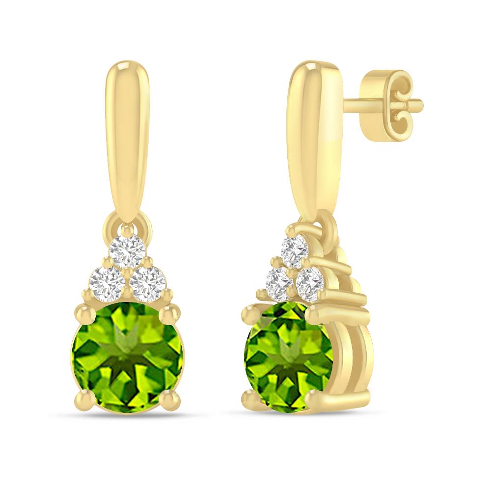 Yellow Gold - Peridot
