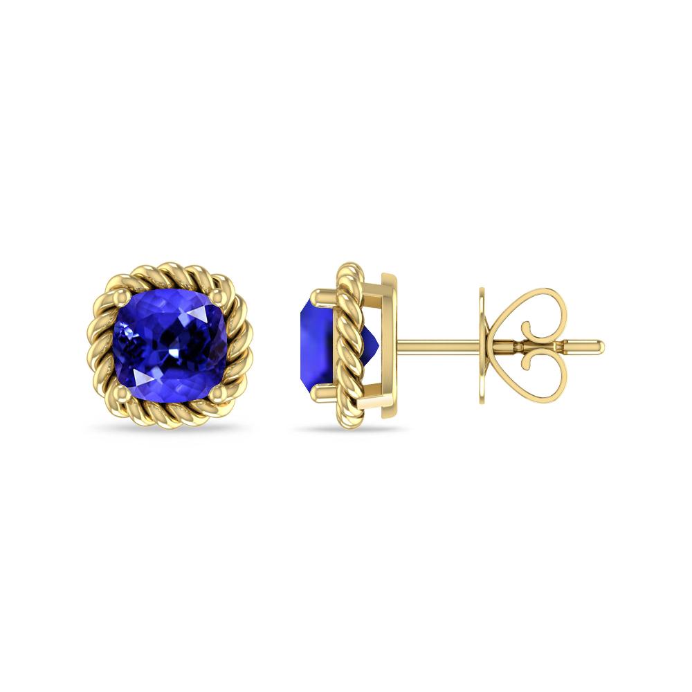 Yellow Gold - Tanzanite