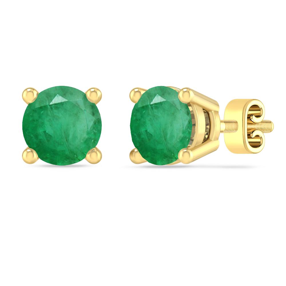 Yellow Gold - Emerald