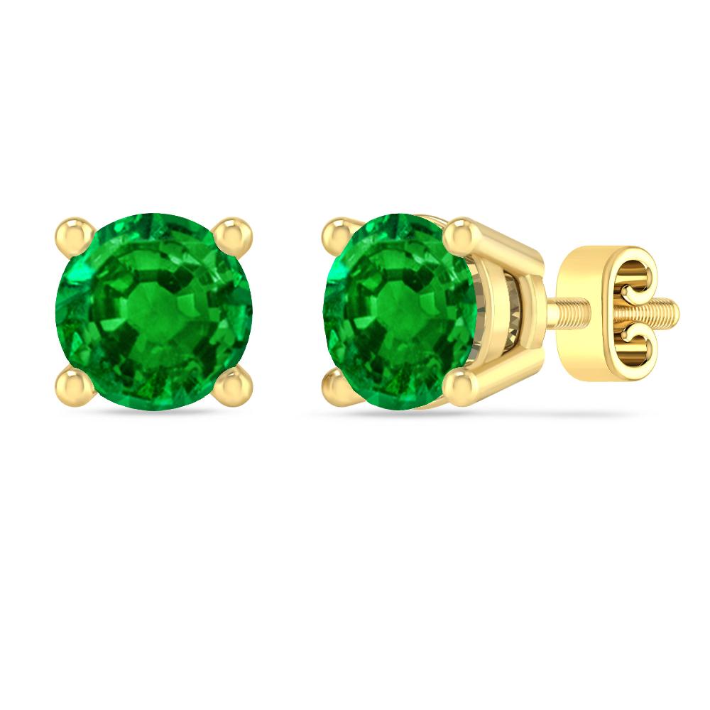 Yellow Gold - Emerald