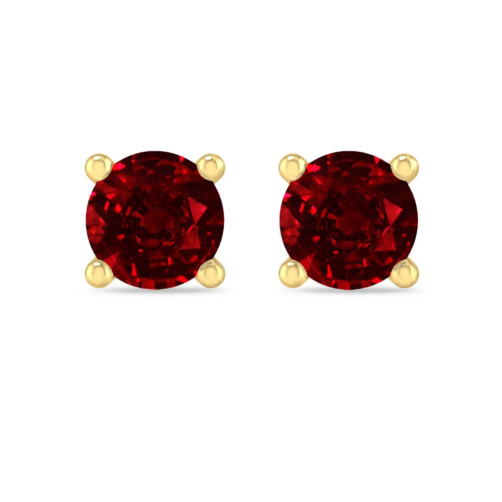 Yellow Gold - Ruby