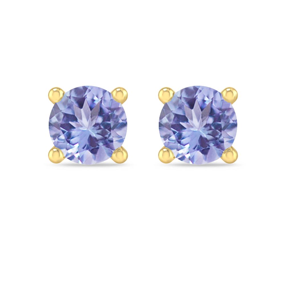 Yellow Gold - Tanzanite