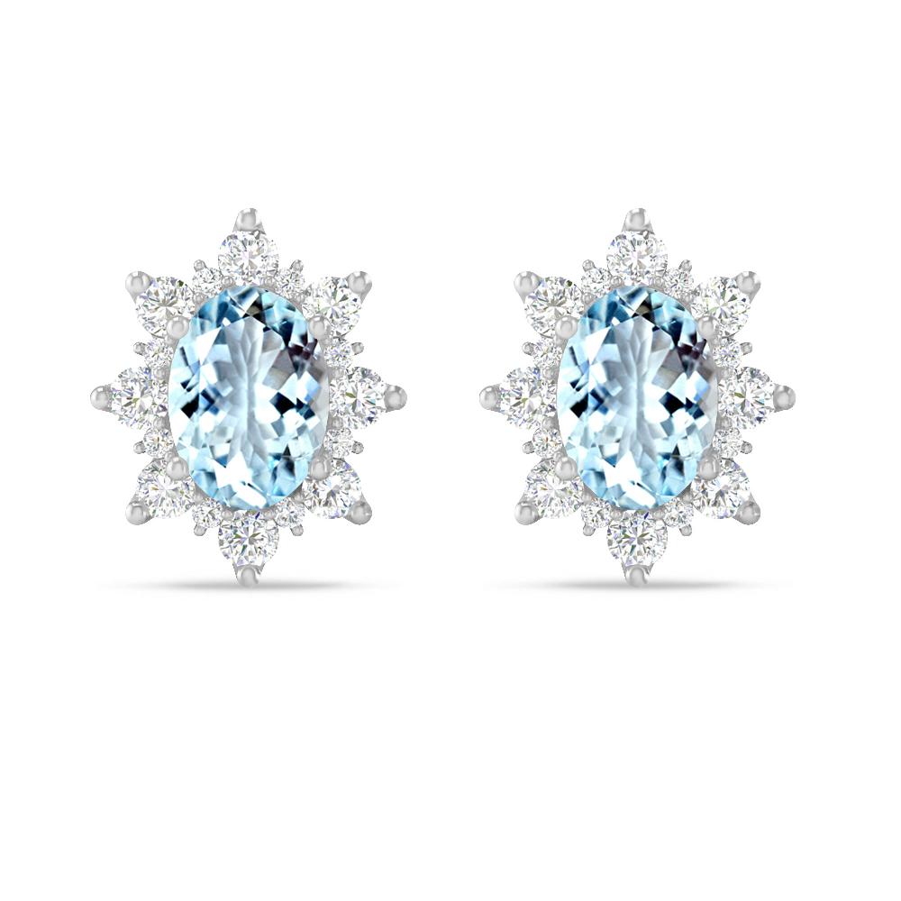 White Gold - Aquamarine