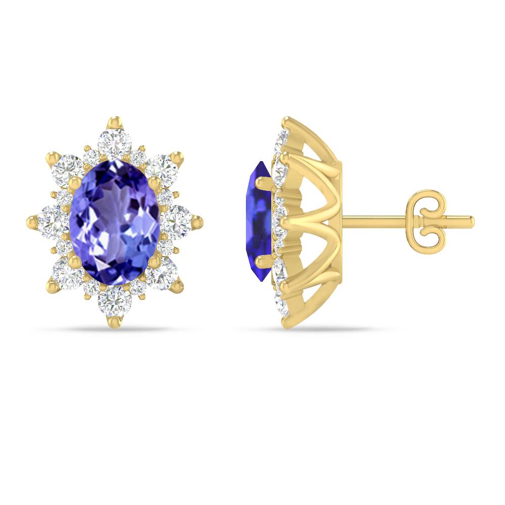 Yellow Gold - Tanzanite