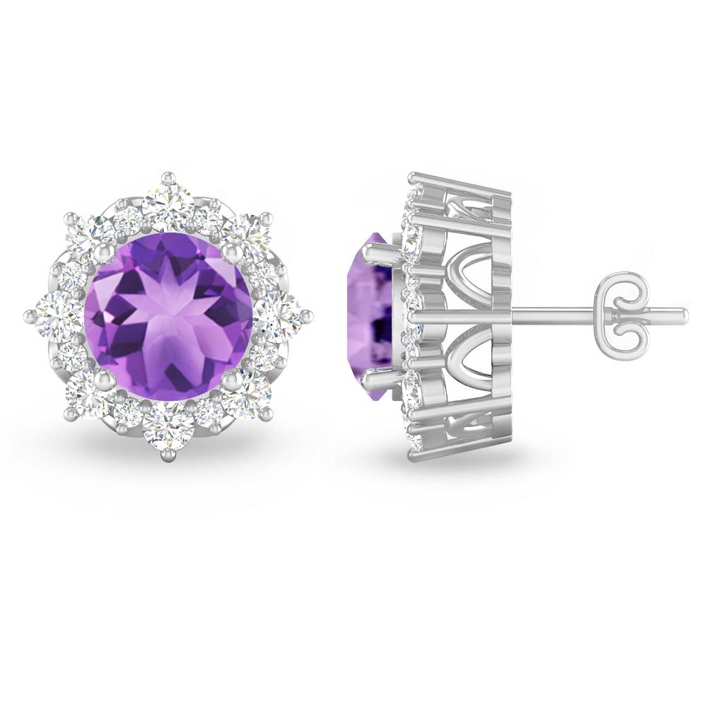 White Gold - Amethyst