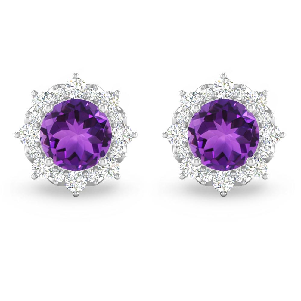 White Gold - Amethyst