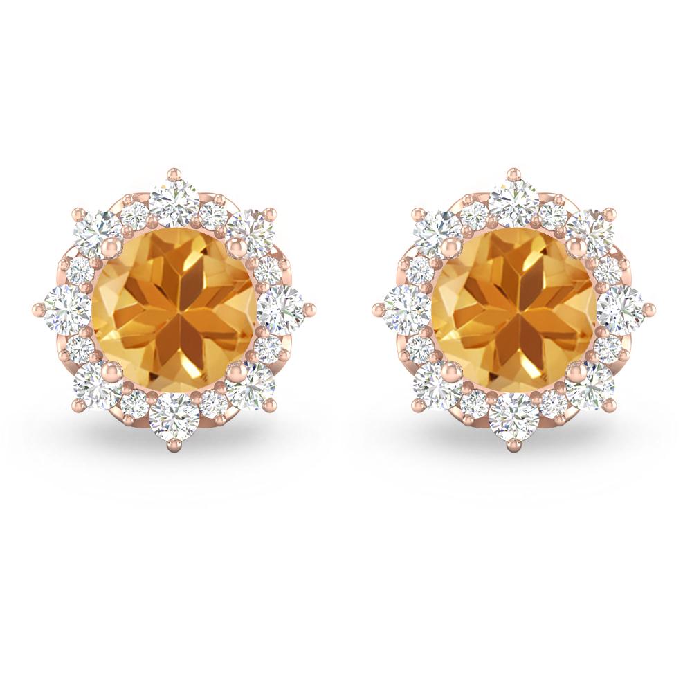 Rose Gold - Citrine