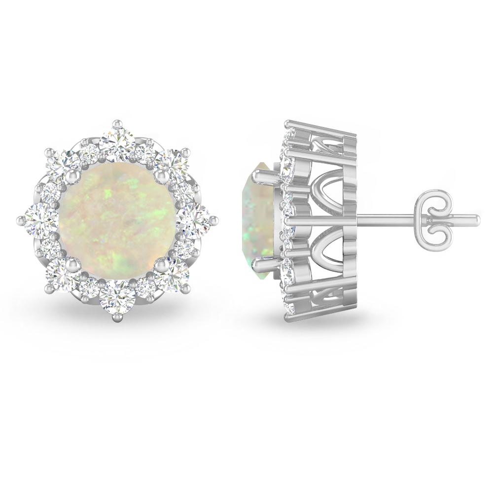 White Gold - Opal