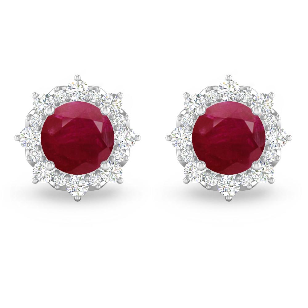 White Gold - Ruby