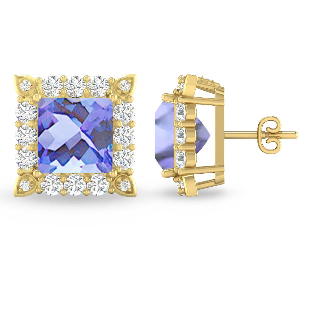 Yellow Gold - Tanzanite