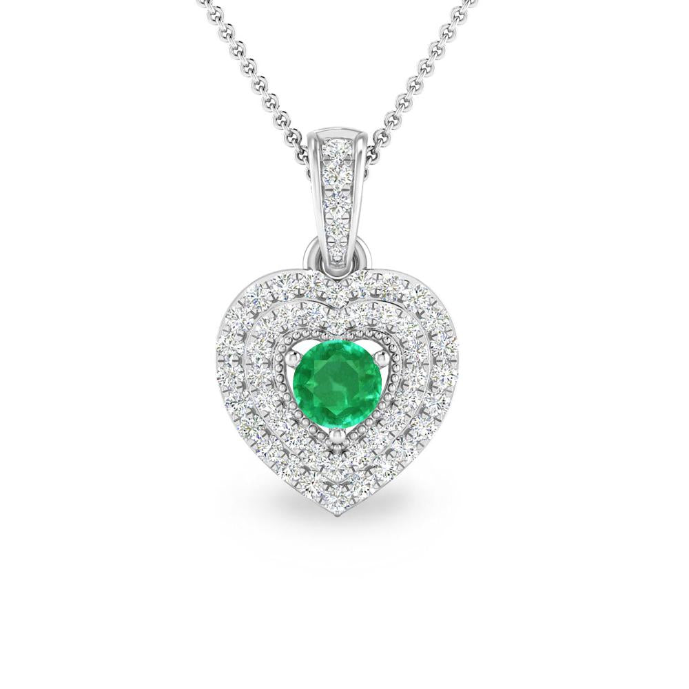 White Gold - Emerald