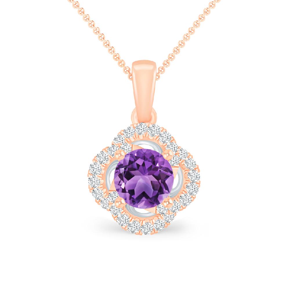 Rose Gold - Amethyst