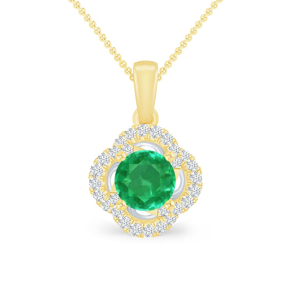 Yellow Gold - Emerald