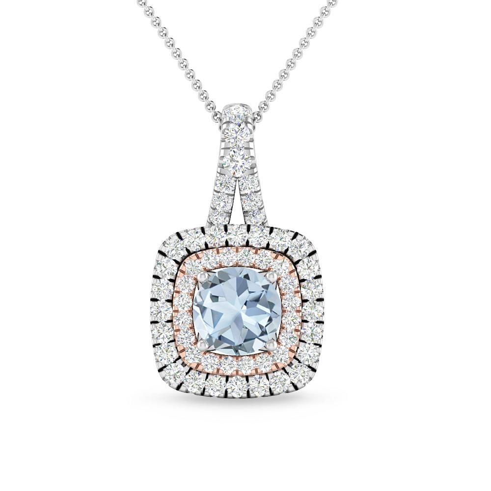 White Gold - Aquamarine