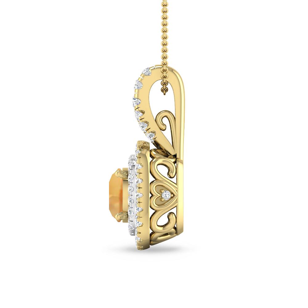 Yellow Gold - Citrine