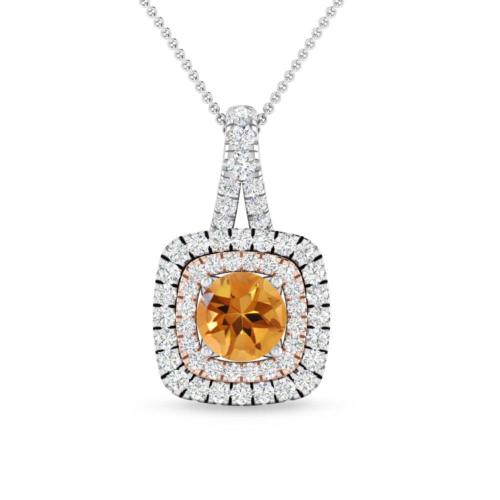 White Gold - Citrine