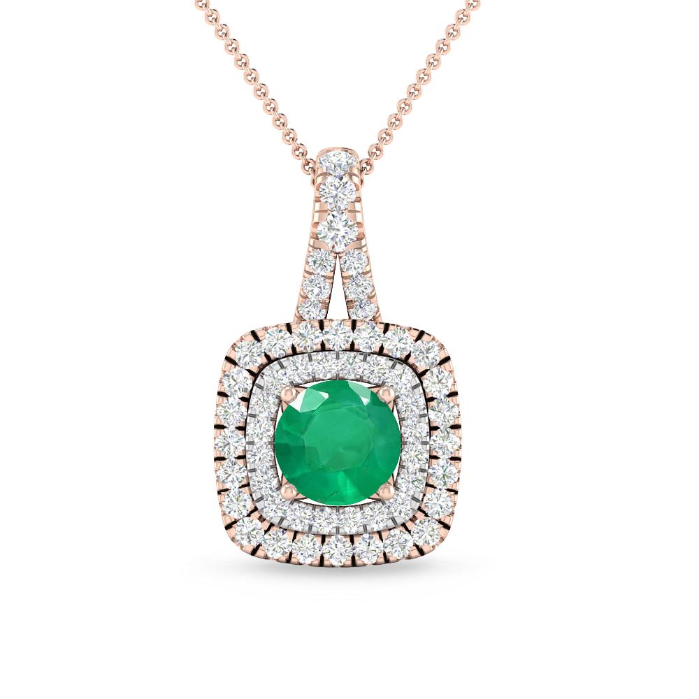 Rose Gold - Emerald