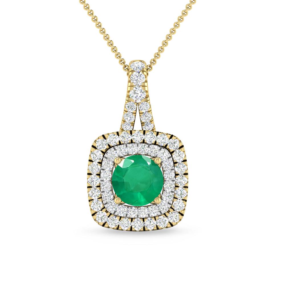 Yellow Gold - Emerald