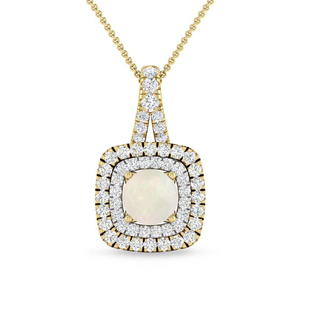 Yellow Gold - Opal