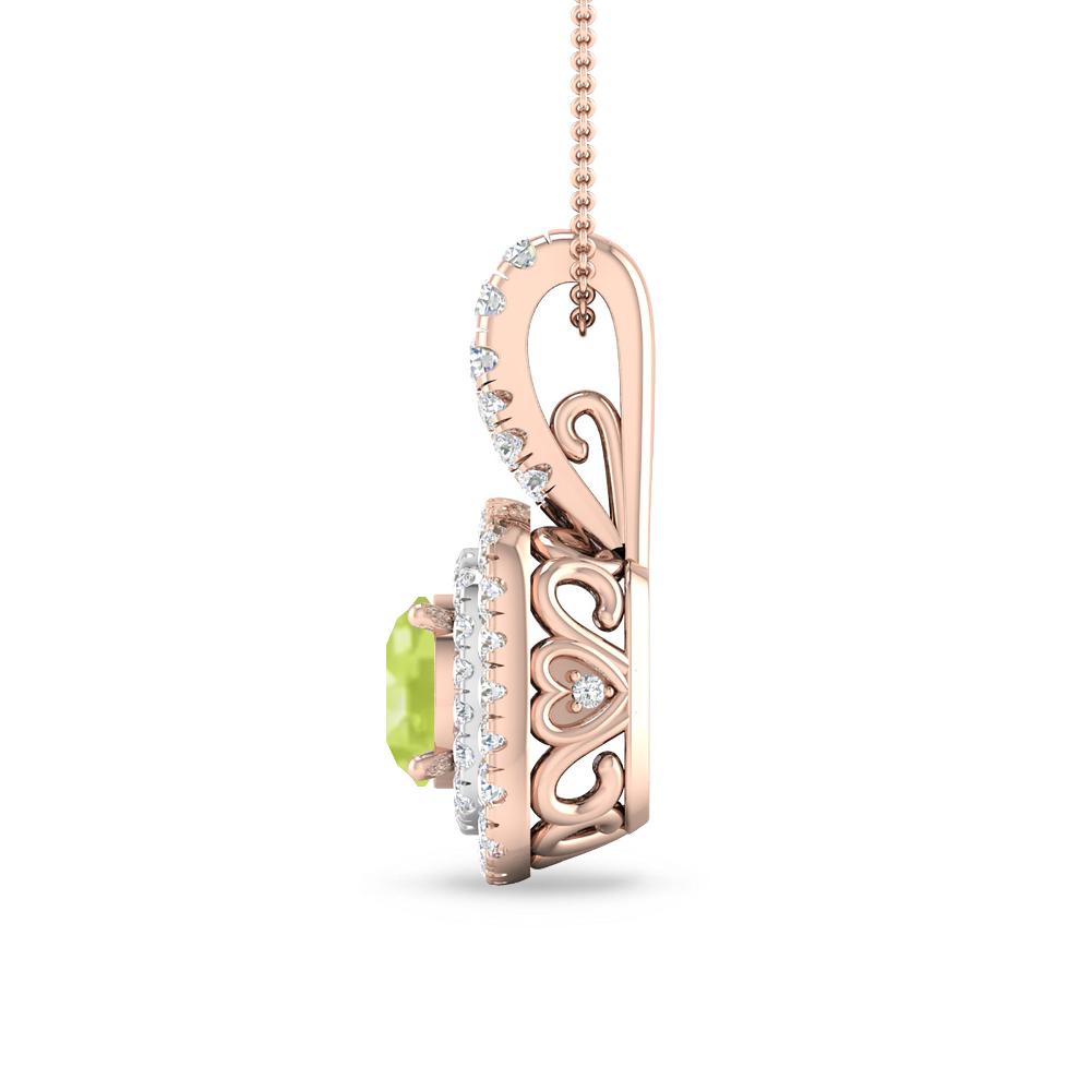 Rose Gold - Peridot