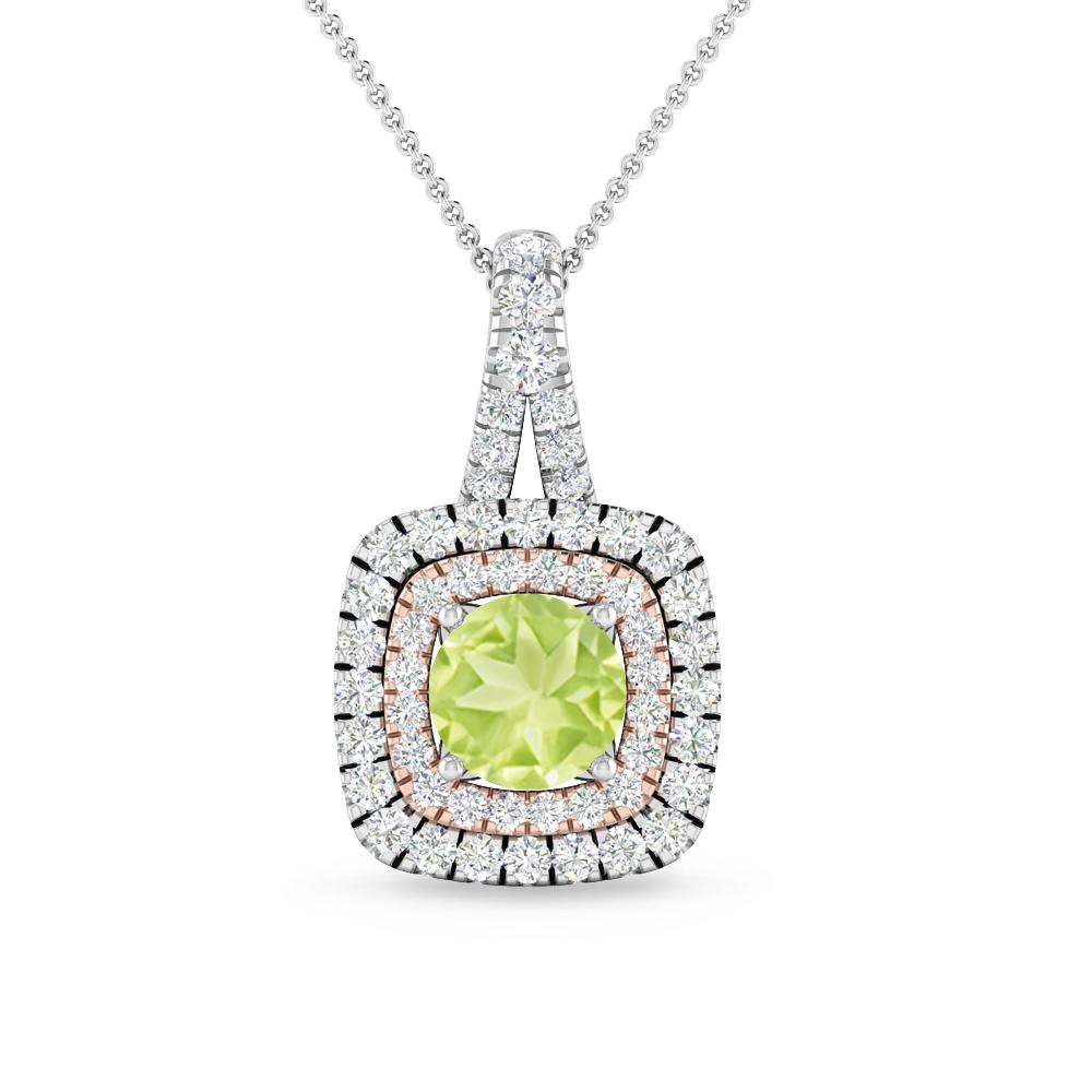 White Gold - Peridot