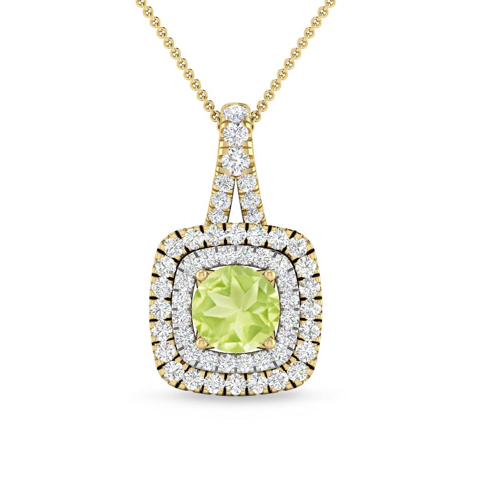 Yellow Gold - Peridot