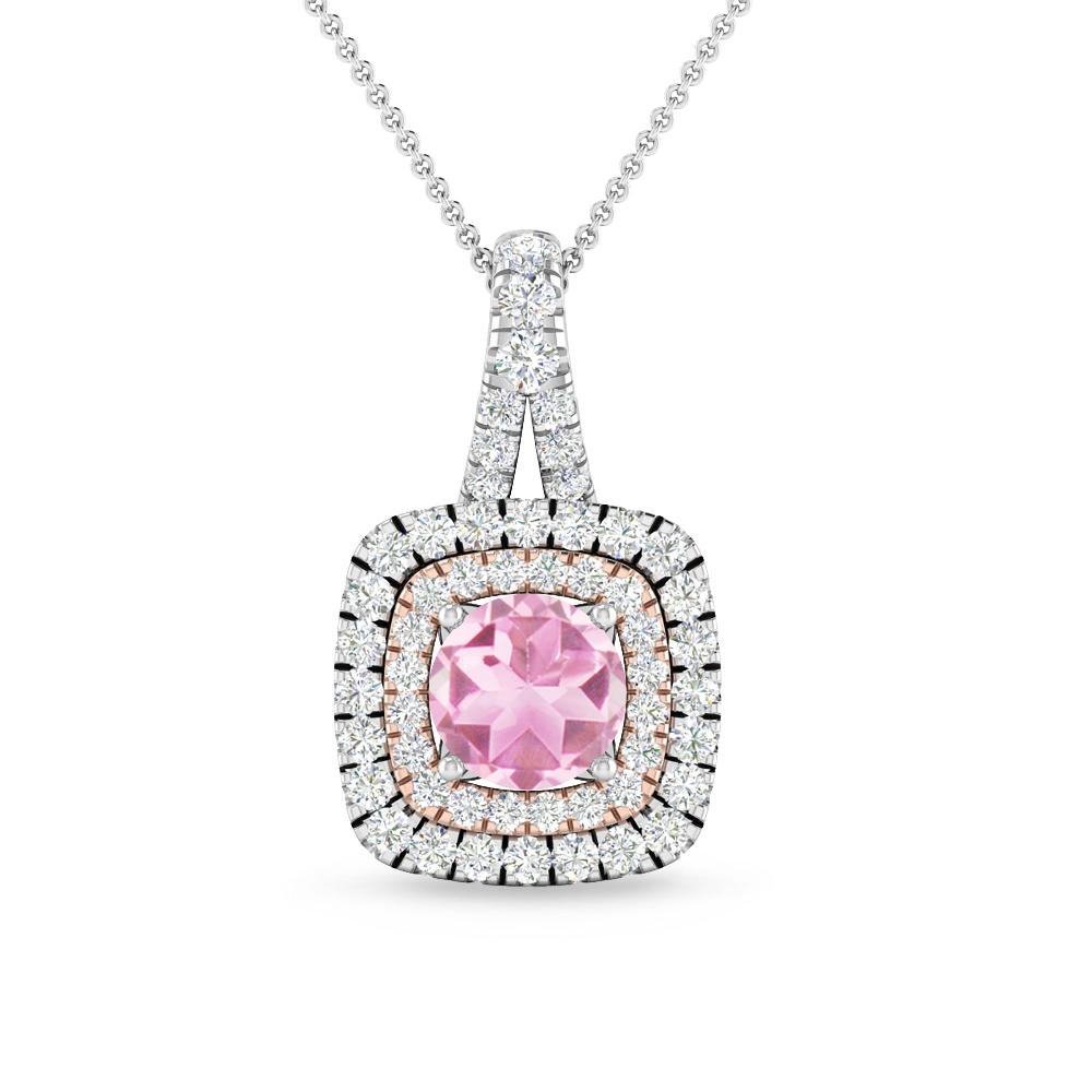 White Gold - Pink Tourmaline