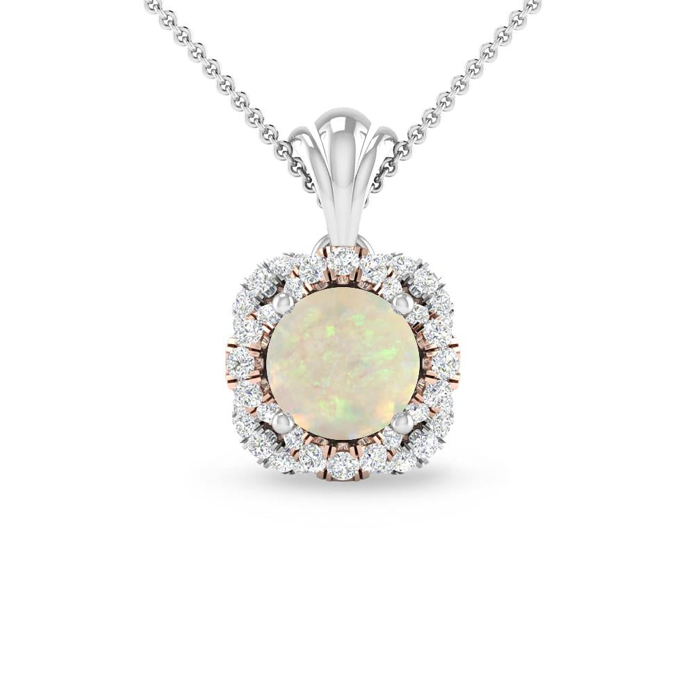 White Gold - Opal
