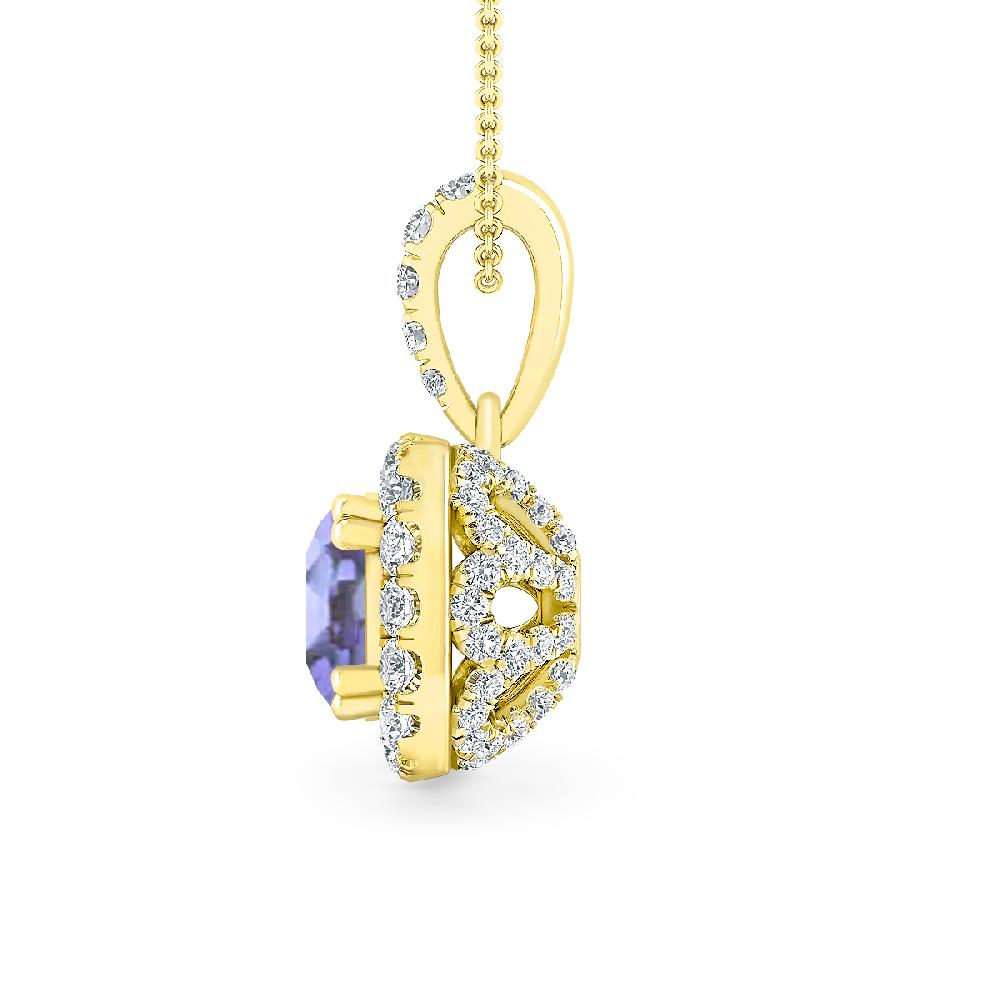 Yellow Gold - Tanzanite