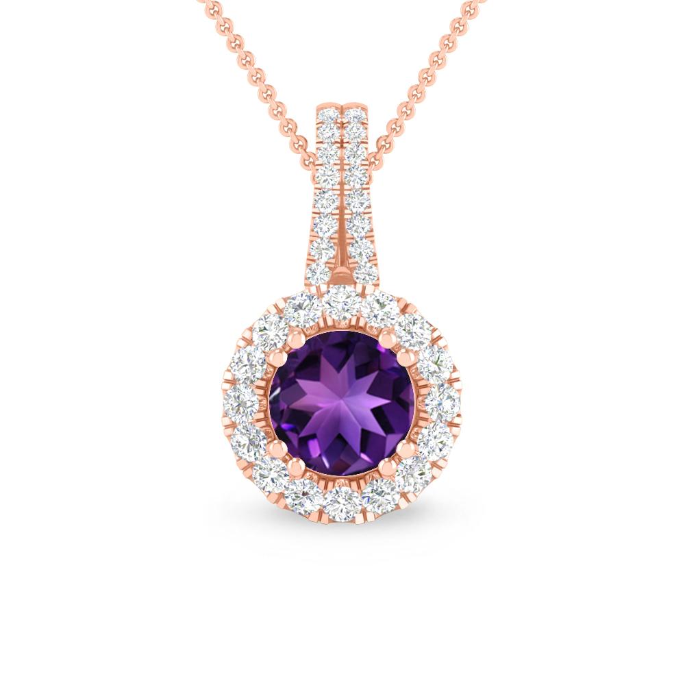 Rose Gold - Amethyst