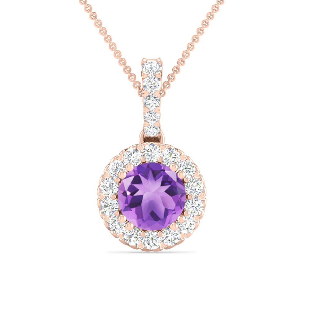 Rose Gold - Amethyst