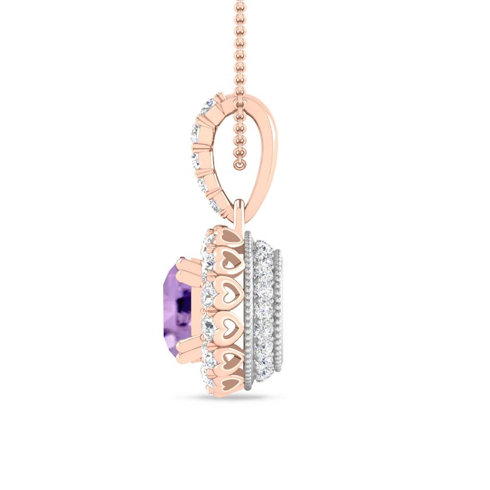 Rose Gold - Amethyst
