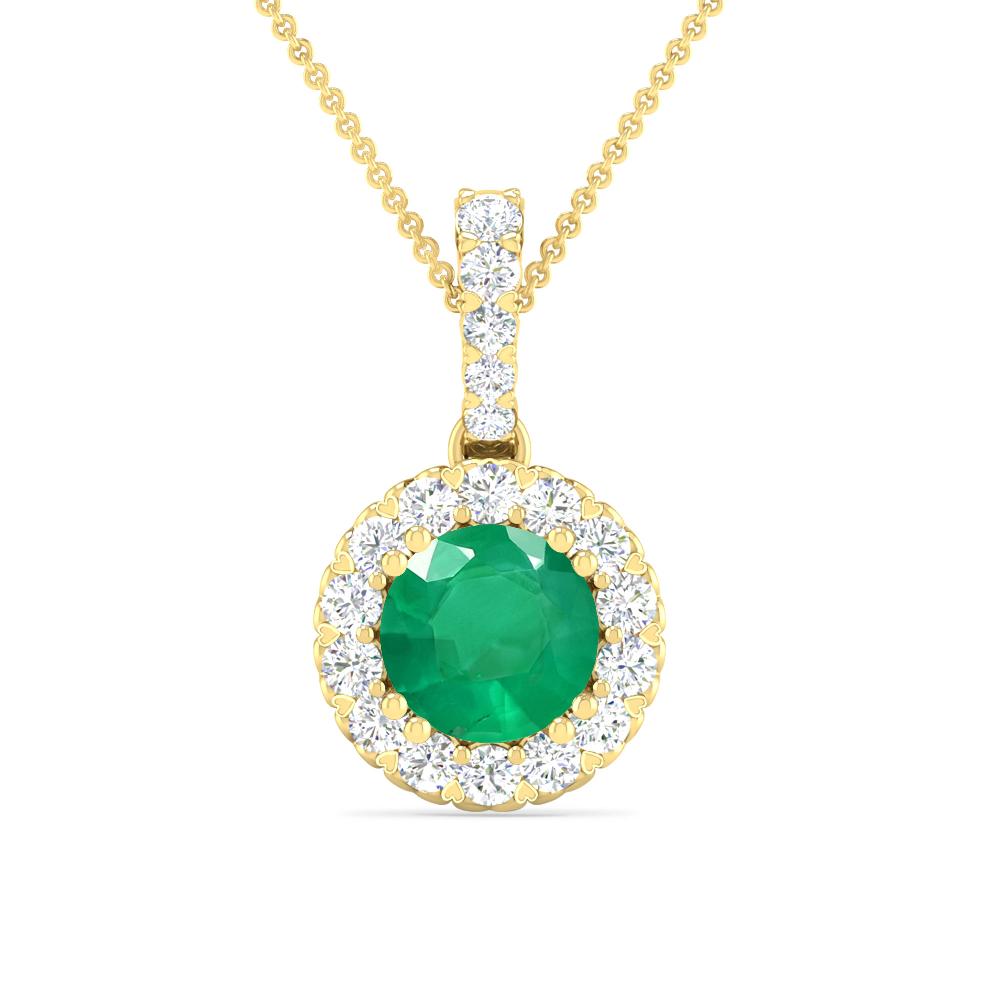 Yellow Gold - Emerald