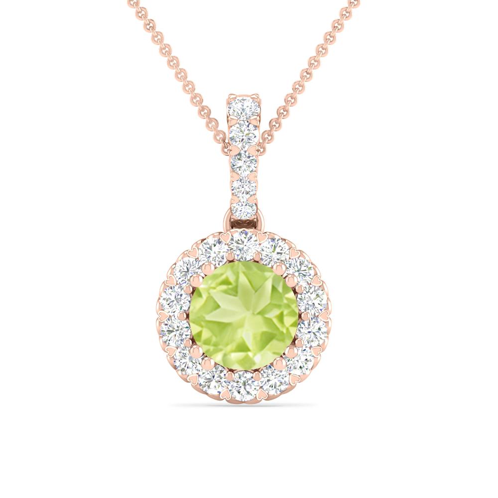 Rose Gold - Peridot
